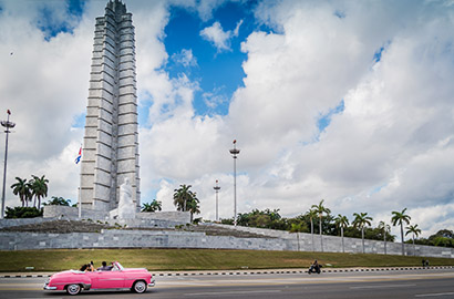 Square of the Revolution in Cuba
