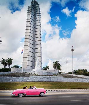The Square of the Revolution in Cuba