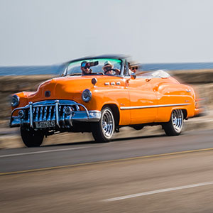 American vintage cars in Cuba