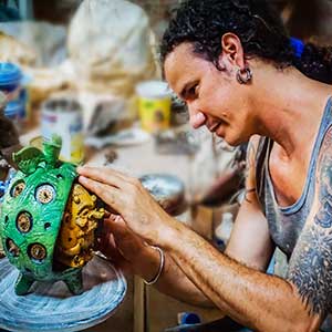Art student, eduational tours to Cuba